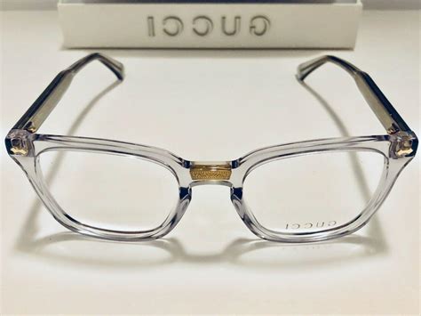 gucci clear eyeglasses frames|gucci clear eyeglasses for women.